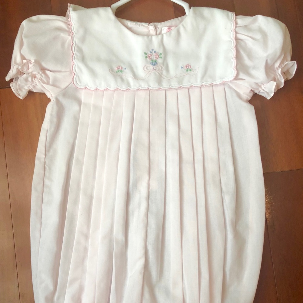 Petit Ami Hand Embroidered Romper